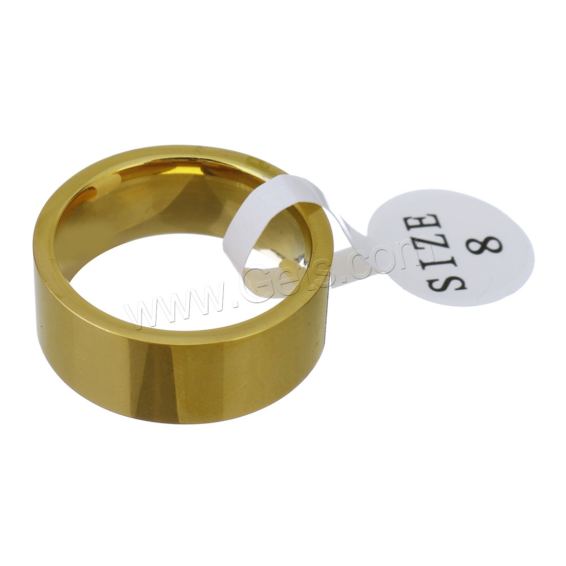 Нержавеющая сталь Rhinestone палец кольцо, нержавеющая сталь, Другое покрытие, Мужская & разный размер для выбора & со стразами, Много цветов для выбора, 8.5mm, продается PC