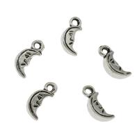 Zinc Alloy Jewelry Pendants, Moon, plated Approx 1.5mm, Approx 