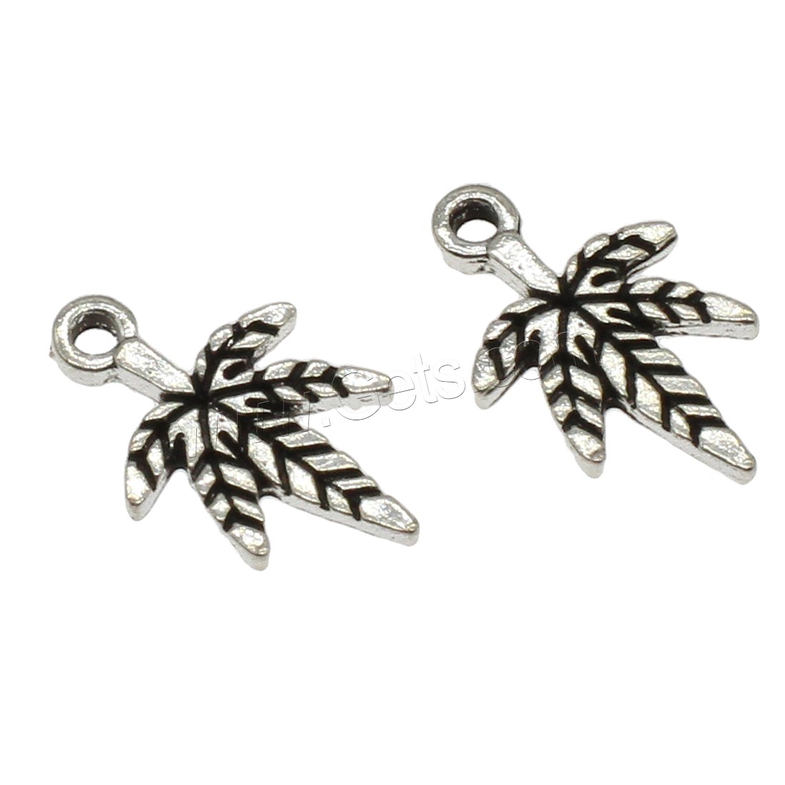 Zinc Alloy Leaf Pendants, plated, more colors for choice, 12x19x1.5mm, Hole:Approx 1.6mm, Approx 1000PCs/KG, Sold By KG