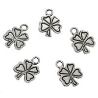 Zinc Alloy Jewelry Pendants, Three Leaf Clover, plated Approx 2.3mm, Approx 