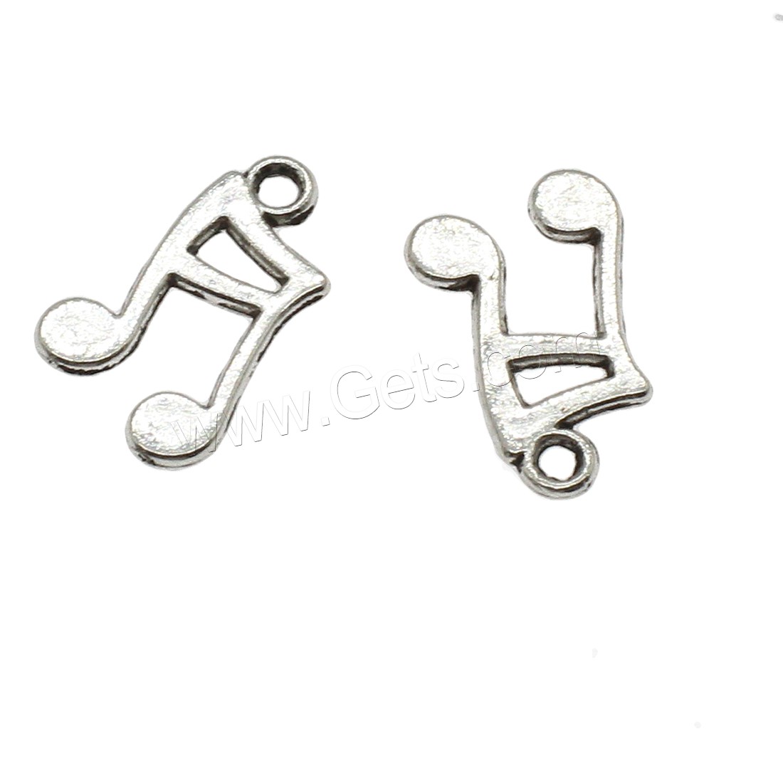 Zinc Alloy Hollow Pendants, Music Note, plated, more colors for choice, 11x17x1.5mm, Hole:Approx 1.6mm, Approx 1428PCs/KG, Sold By KG