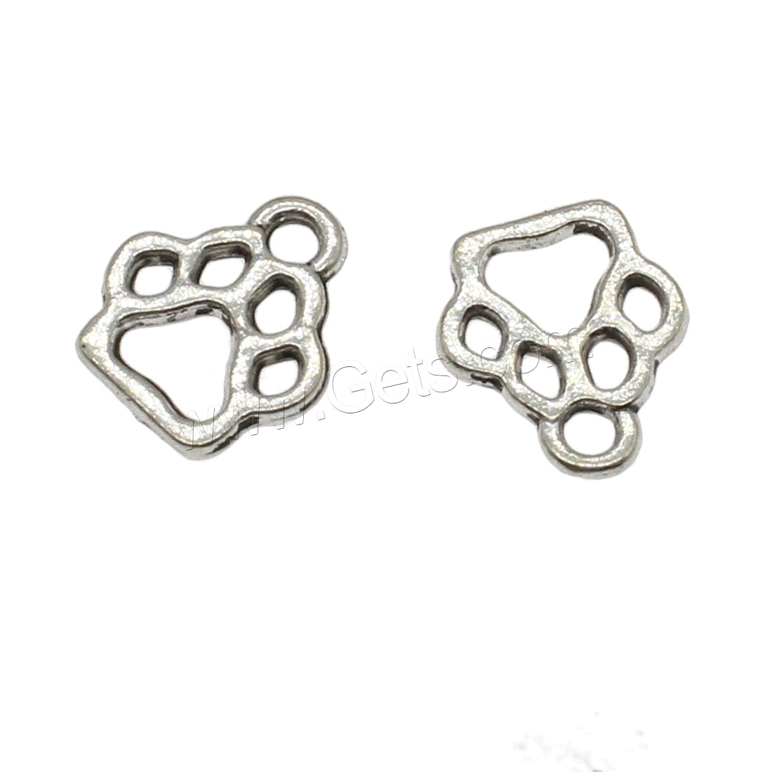 Zinc Alloy Hollow Pendants, Claw, plated, more colors for choice, 11x13x1.5mm, Hole:Approx 2mm, Approx 1428PCs/KG, Sold By KG