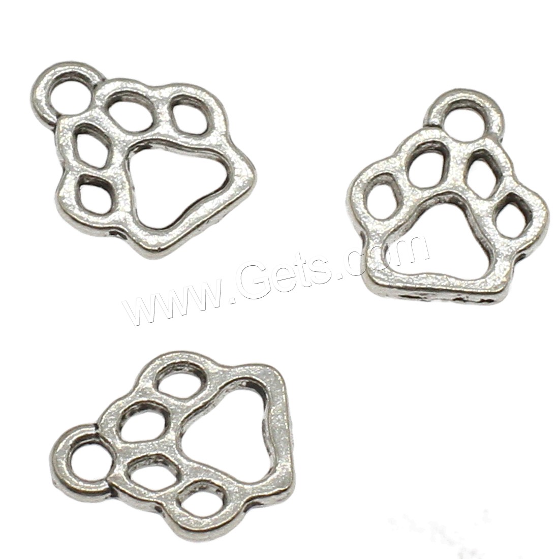 Zinc Alloy Hollow Pendants, Claw, plated, more colors for choice, 11x13x1.5mm, Hole:Approx 2mm, Approx 1428PCs/KG, Sold By KG