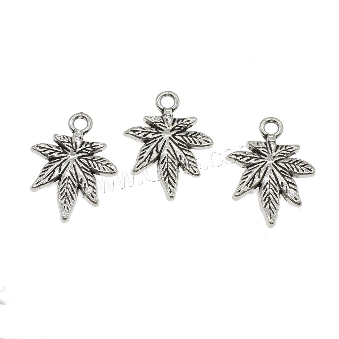 Zinc Alloy Leaf Pendants, plated, more colors for choice, 14.5x20.5x1.5mm, Hole:Approx 2mm, Approx 833PCs/KG, Sold By KG