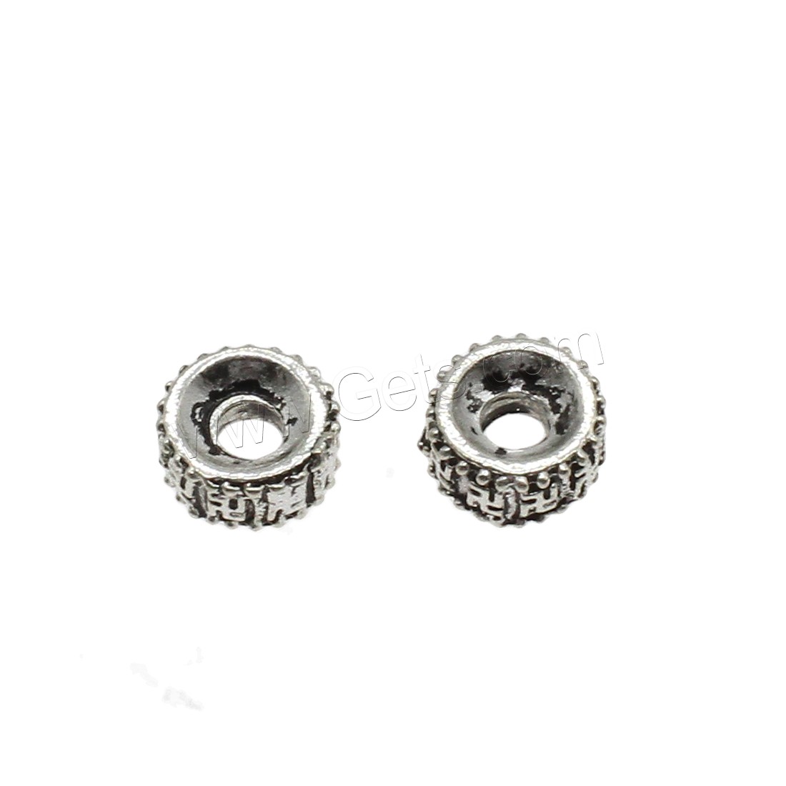Zinc Alloy Jewelry Beads, plated, more colors for choice, 8x4mm, Hole:Approx 2.7mm, Approx 1111PCs/KG, Sold By KG
