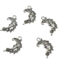 Zinc Alloy Jewelry Pendants, Moon, plated Approx 2mm, Approx 