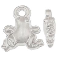 CCB Plastic Pendants, Copper Coated Plastic, Frog, platinum color plated, DIY Approx 3mm, Approx 