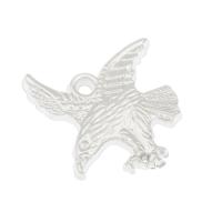 CCB Plastic Pendants, Copper Coated Plastic, Eagle, platinum color plated Approx 2mm, Approx 