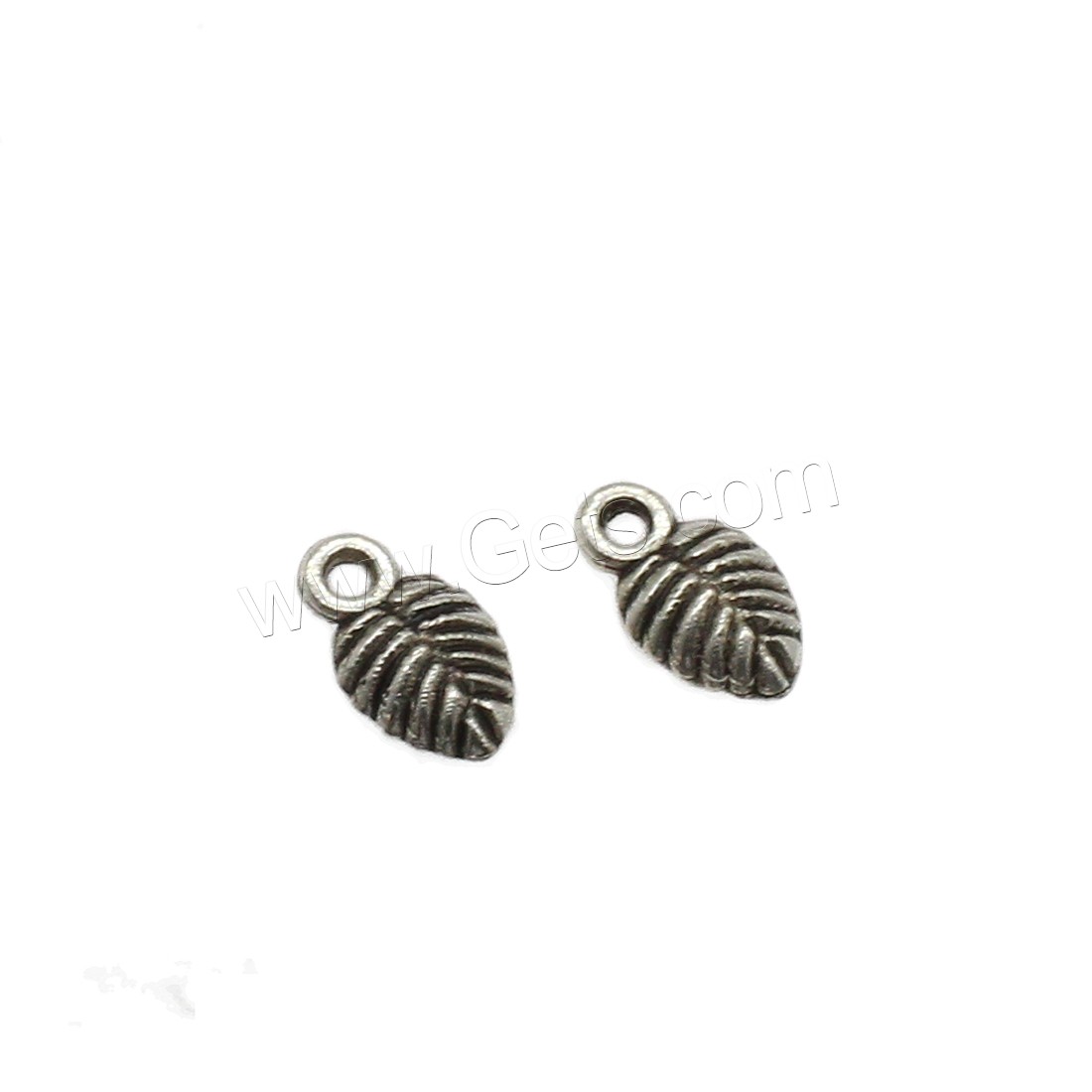 Zinc Alloy Leaf Pendants, plated, more colors for choice, 5.5x9.5x1.5mm, Hole:Approx 1.2mm, Approx 7142PCs/KG, Sold By KG