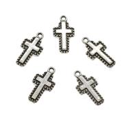 Zinc Alloy Cross Pendants, plated Approx 1.6mm, Approx 