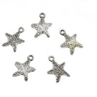 Zinc Alloy Jewelry Pendants, Starfish, plated Approx 1.4mm, Approx 