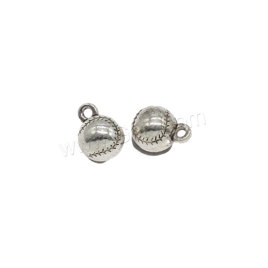 Zinc Alloy Jewelry Pendants, Round, plated, more colors for choice, 10x13mm, Hole:Approx 2mm, Approx 833PCs/KG, Sold By KG