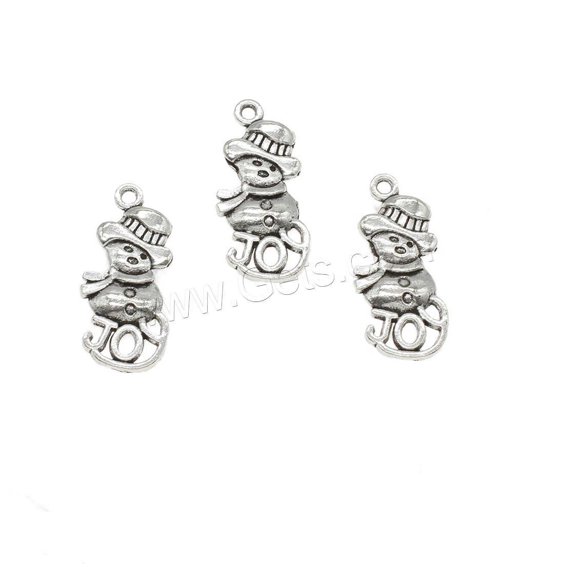 Zinc Alloy Jewelry Pendants, Snowman, plated, more colors for choice, 12.8x28.8x1mm, Hole:Approx 2mm, Approx 500PCs/KG, Sold By KG