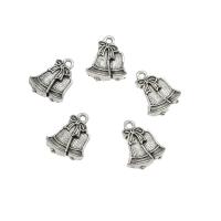 Zinc Alloy Christmas Pendants, Christmas Bell, plated Approx 2mm, Approx 