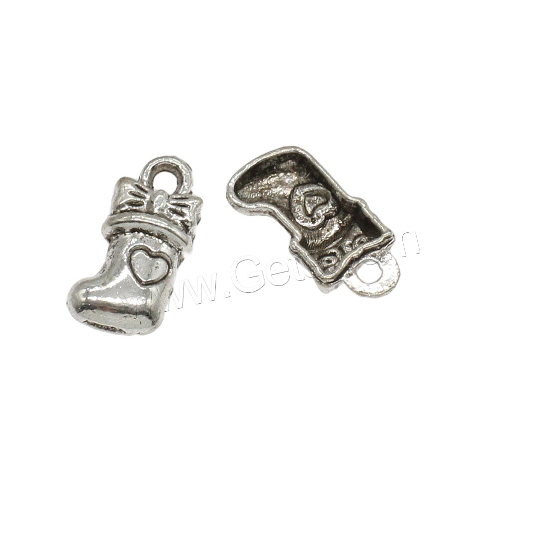 Zinc Alloy Jewelry Pendants, Socks, plated, more colors for choice, 8.5x17x3.5mm, Hole:Approx 2mm, Approx 1111PCs/KG, Sold By KG