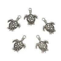Zinc Alloy Animal Pendants, Turtle, plated Approx 1.9mm, Approx 