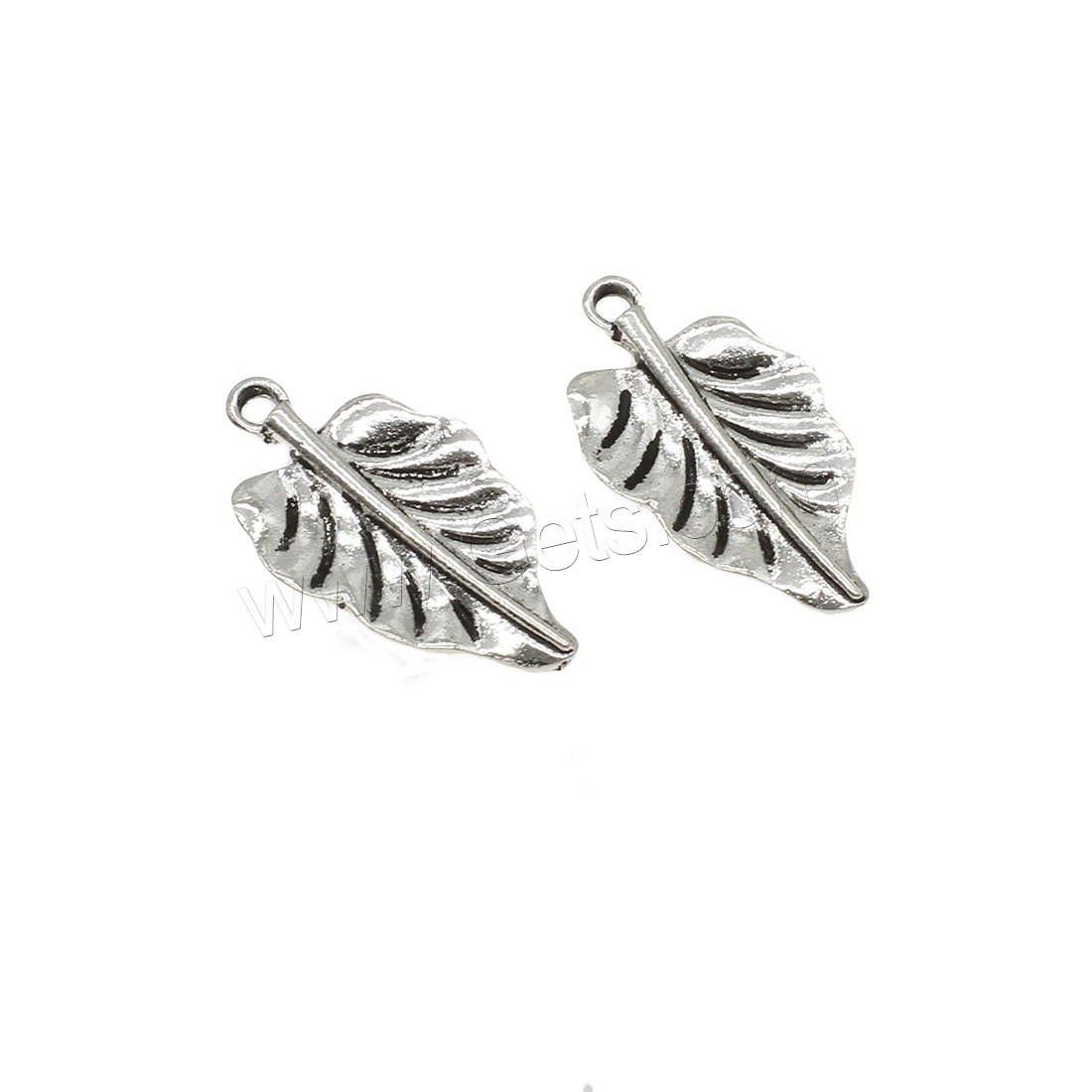 Zinc Alloy Leaf Pendants, plated, more colors for choice, 16x28x2mm, Hole:Approx 2mm, Approx 416PCs/KG, Sold By KG