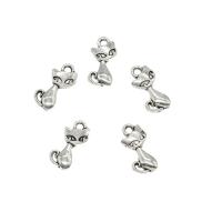 Zinc Alloy Animal Pendants, Cat, plated Approx 1.9mm, Approx 