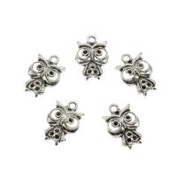 Zinc Alloy Animal Pendants, Owl, plated Approx 2mm, Approx 