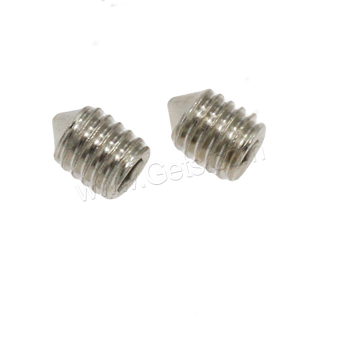 Zinc Alloy Tips, plated, more colors for choice, 6x7.5mm, Hole:Approx 3mm, Approx 1250PCs/KG, Sold By KG