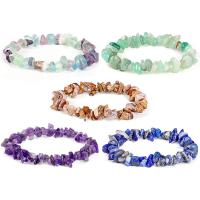 Natural Stone Bracelet, fashion jewelry & elastic & for woman, 140mm 