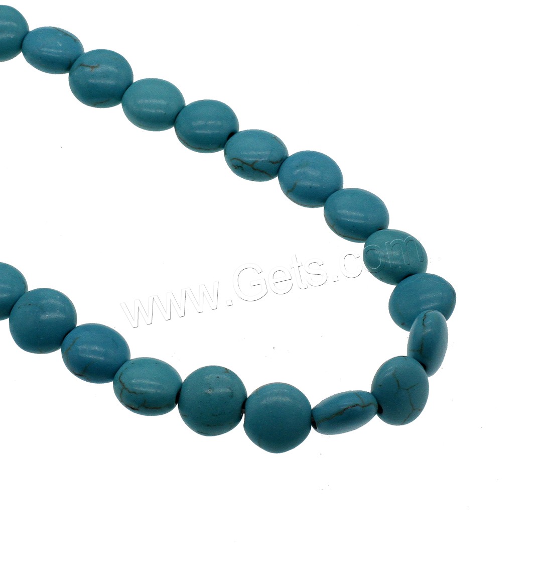 Synthetic Turquoise Beads, DIY & different size for choice, skyblue, Hole:Approx 1.8mm, Sold By Strand