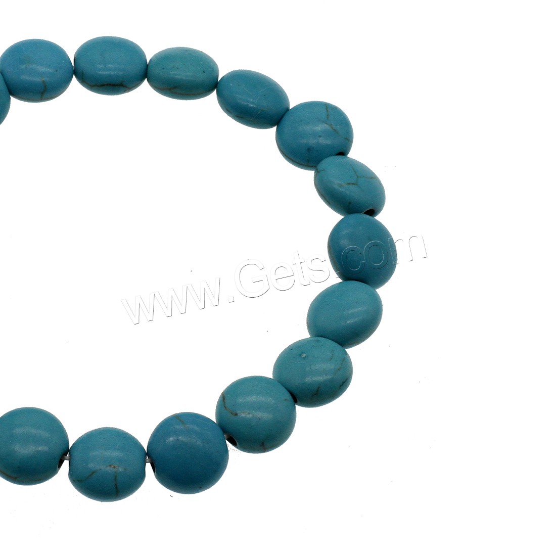 Synthetic Turquoise Beads, DIY & different size for choice, skyblue, Hole:Approx 1.8mm, Sold By Strand