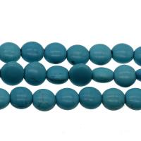 Bolas turquesas sintéticos, Turquesa sintético, Bricolaje & diverso tamaño para la opción, Azul Celeste, agujero:aproximado 1.8mm, Vendido por Sarta