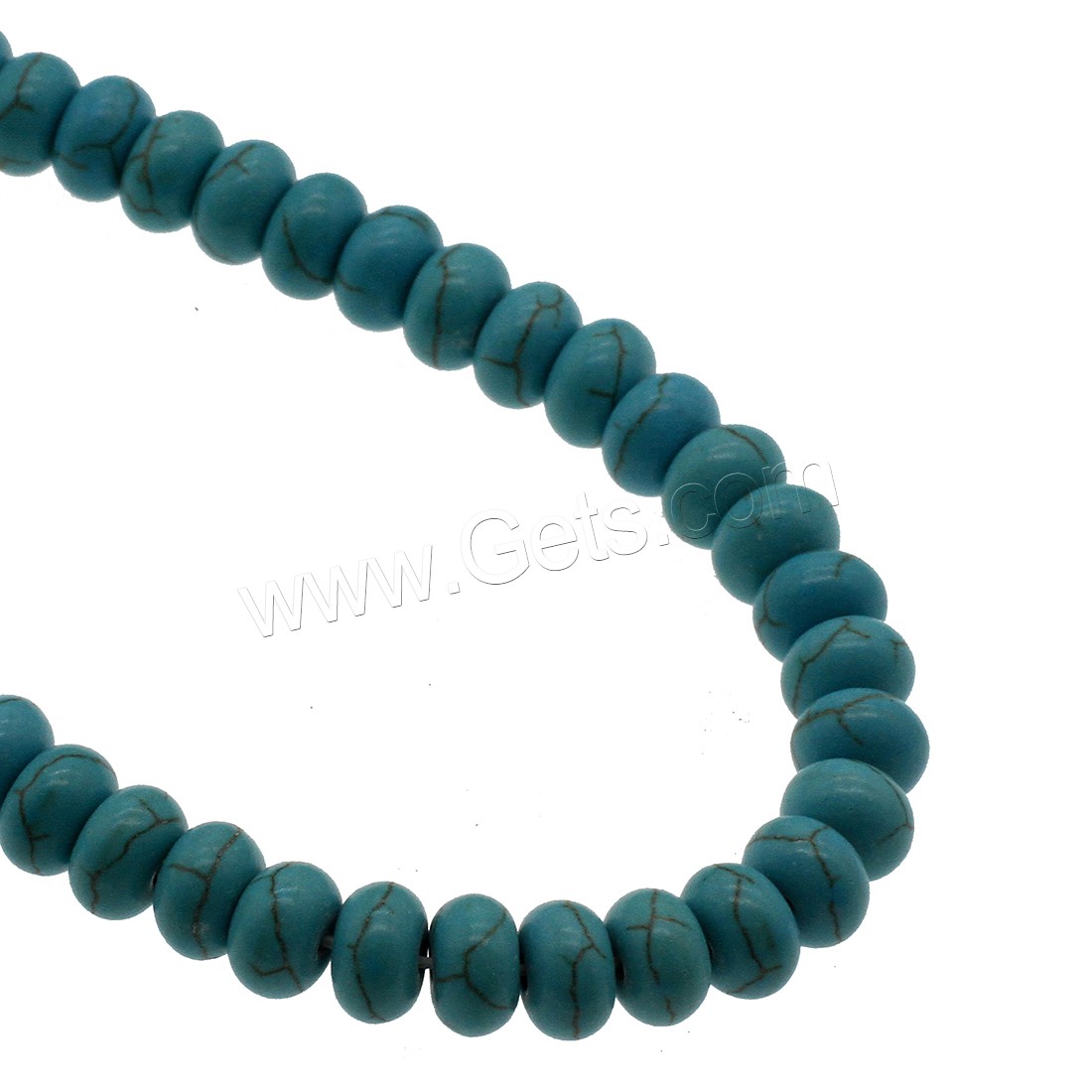 Perles en Turquoise synthétiques, DIY & normes différentes pour le choix, blue ciel, Trou:Environ 1mm, Vendu par brin