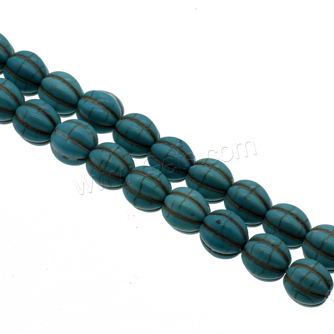 Synthetic Turquoise Beads, DIY & different size for choice, skyblue, Hole:Approx 0.9mm, Sold By Strand