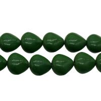 Synthetische Türkis Perlen, Modeschmuck & DIY, grün, 14*10mm, Bohrung:ca. 1mm, ca. 25PCs/Strang, verkauft von Strang