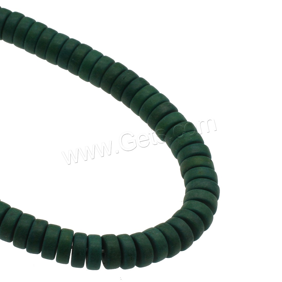 Synthetic Turquoise Beads, DIY & different size for choice, green, Hole:Approx 1mm, Approx 124PCs/Strand, Sold By Strand