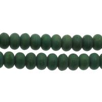 Synthetische Türkis Perlen, DIY, grün, 10*6mm, Bohrung:ca. 1mm, ca. 61PCs/Strang, verkauft von Strang