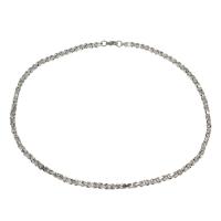 Stainless Steel Chain Necklace, fashion jewelry & Unisex, original color, 4mm Approx 21.26 Inch 