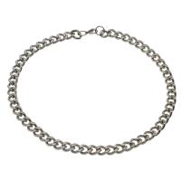 Stainless Steel Chain Necklace, fashion jewelry & Unisex & twist oval chain, original color Approx 20.48 Inch 