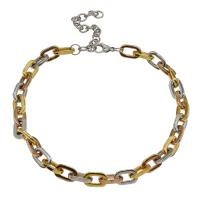 Stainless Steel Chain Necklace, with 9cm extender chain, fashion jewelry & Unisex Approx 16.54 Inch 