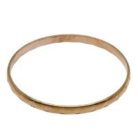 Stainless Steel Bangle, fashion jewelry & for woman, golden Inner Approx 64mm 