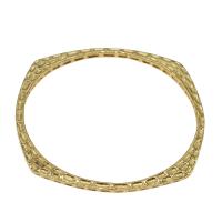 Stainless Steel Bangle, fashion jewelry & for woman, golden Inner Approx 69mm 