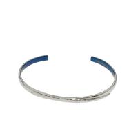Stainless Steel Cuff Bangle, fashion jewelry & Unisex, original color Inner Approx 60mm 