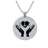 Stainless Steel Jewelry Necklace, Unisex 25mm Approx 24 Inch 