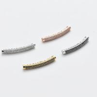 Conclusions de Bracelet en laiton, DIY & pavé de micro zircon, plus de couleurs à choisir Vendu par PC
