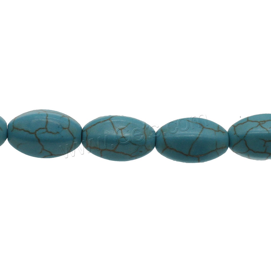 Perles en Turquoise synthétiques, normes différentes pour le choix, blue ciel, Trou:Environ 1mm, Vendu par brin