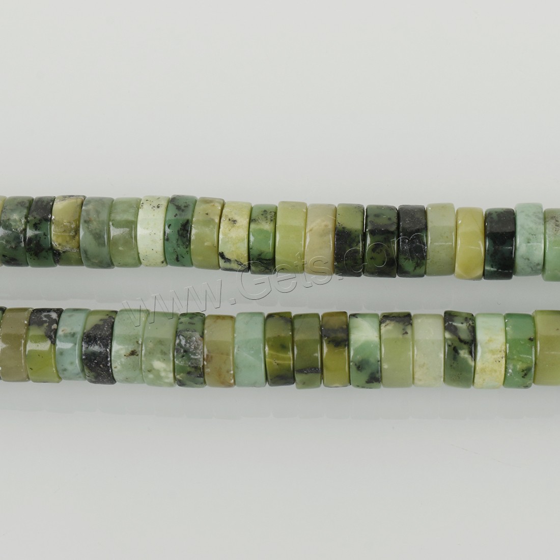 Australia Jade Abalorio, diverso tamaño para la opción, verde, agujero:aproximado 1.5mm, longitud:aproximado 16 Inch, Vendido por Sarta