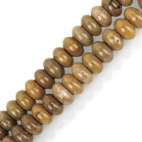 Field-yellow Stone Beads, Abacus, fashion jewelry & DIY Approx 1.5mm Approx 15.5 Inch, Approx 