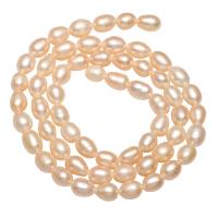 Rice Cultured Freshwater Pearl Beads, natural, pink, 4-5mm Approx 0.8mm Approx 14.1 Inch 