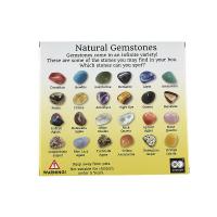 Gemstone Boxed Decoration Gemstone, polished, for home and office & mixed 