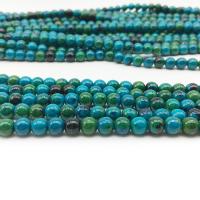 Synthetic Chrysocolla Beads, Round, polished, DIY Approx 1mm 