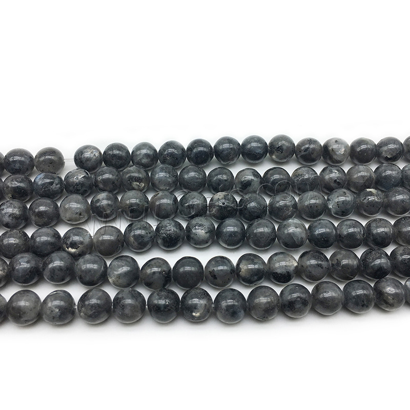 Labradorite Beads, Round, polished, DIY & different size for choice, Hole:Approx 1mm, Sold By Strand
