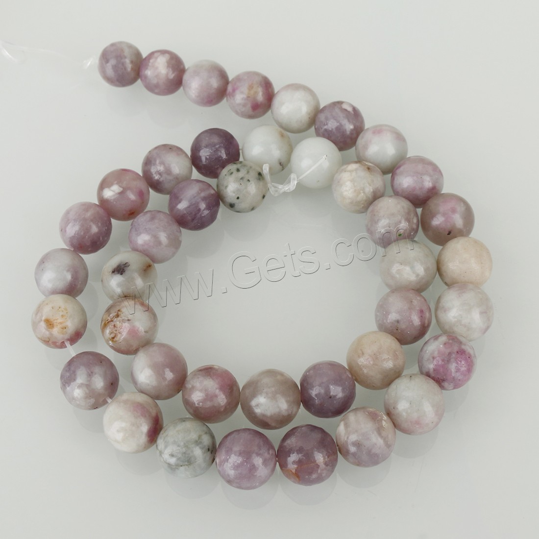 Perles de Tourmaline naturels, Rond, normes différentes pour le choix, rose, Trou:Environ 1.5mm, Longueur:Environ 15.5 pouce, Vendu par brin