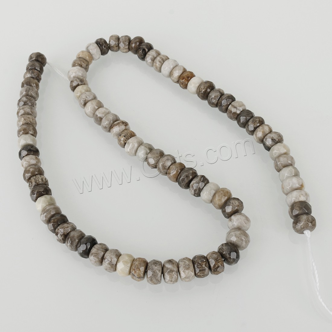 Silver Leaf Jasper Bead, different size for choice, Hole:Approx 1mm, Length:Approx 16 Inch, Sold By Strand
